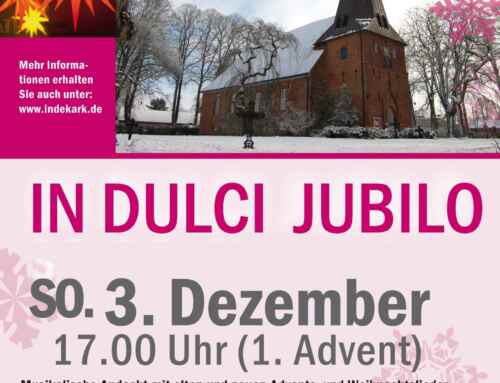 „In dulci jubilo“ Sonntag, 03. Dezember 2023  um 17:00 Uhr