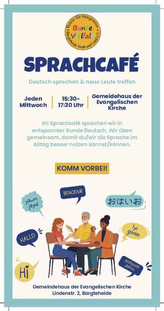 Sprachcafe Flyer