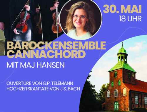 Sopranistin Maj Hansen und Ensemble Cannachord in Eichede